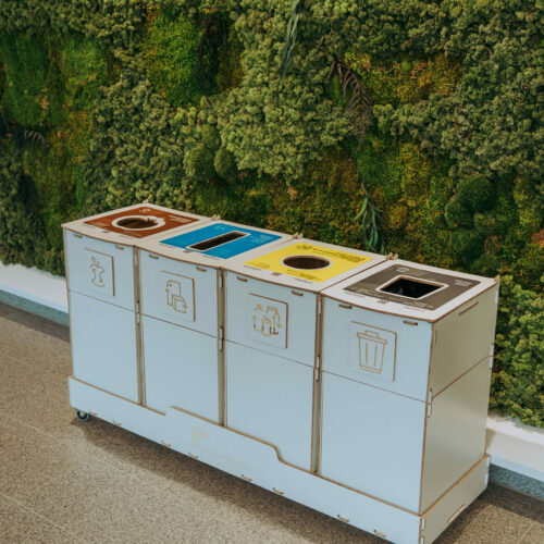 Alternative view of Afvalscheidingbak op wielen: Sortura